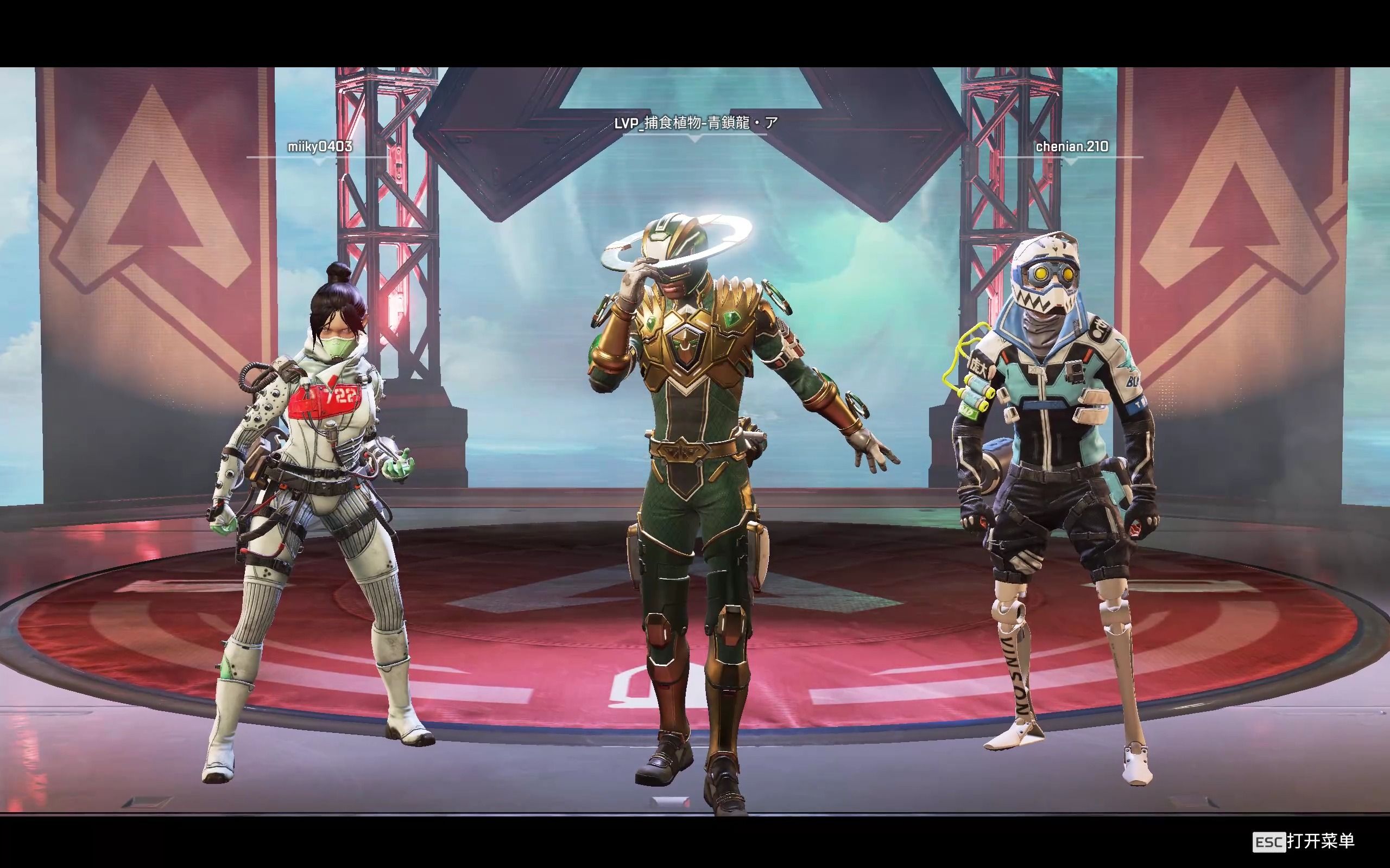 徐哥的野蛮人王喝血秀三杀，Aiming Kaisa骑脸输出。 Dplus KIA 的完美操作拉回一城。